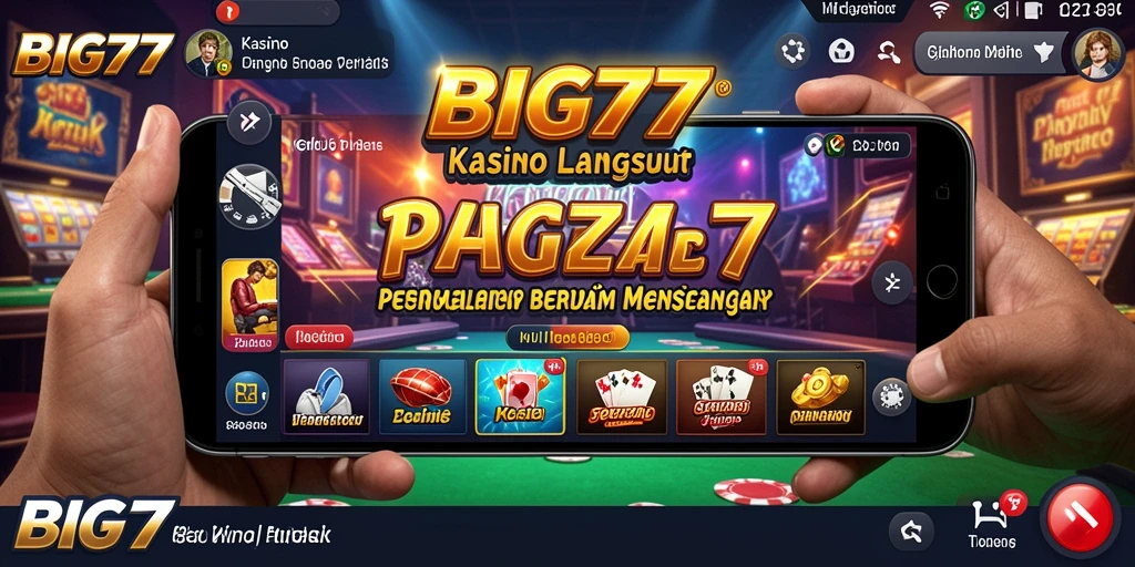 Tampilan gameplay Live Casino yang mengasyikkan dan interaktif.