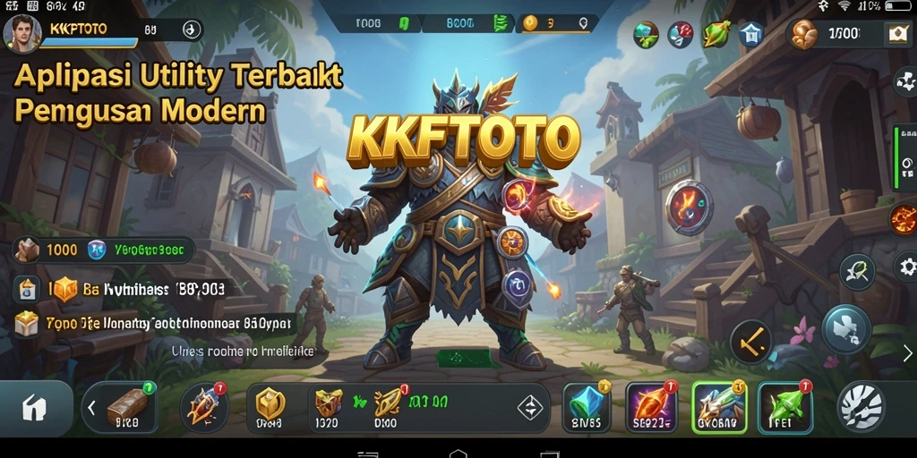 Tampilan antarmuka aplikasi KPKTOTO yang intuitif dan mudah diakses.