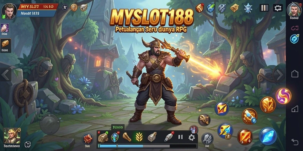 Tampilan gameplay MYSLOT188 yang memukau dan penuh aksi.
