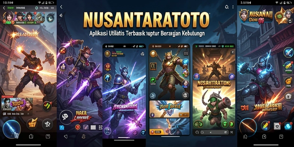 Tampilan utama NUSANTARATOTO dengan antarmuka yang user-friendly.
