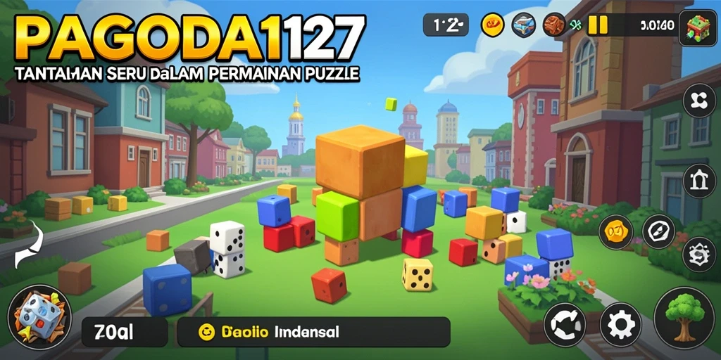Tampilan gameplay menantang di PAGODA127 dengan teka-teki menarik.