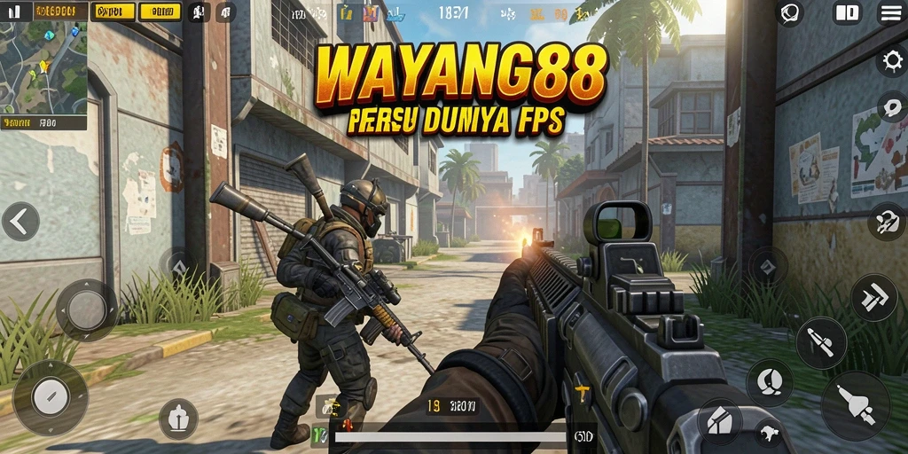 Tangkapan layar menampilkan aksi seru dalam game FPS.